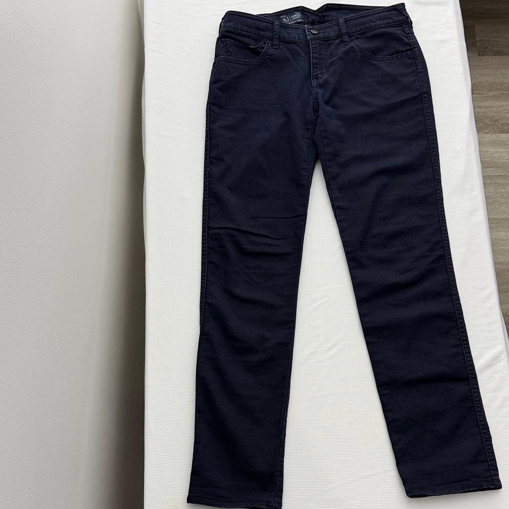 Armani Jeans Dark Wash Skinny Jeans Low Rise Size 28